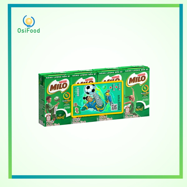 Sữa lúa mạch Milo lốc 4x110ml