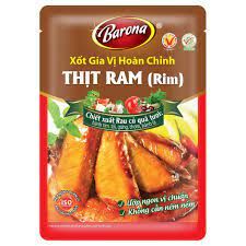 Xốt Gia Vị Hoàn Chỉnh Barona – Thịt Ram 80G