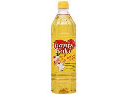  Dầu ăn cao cấp Happi Koki chai 1 lít 