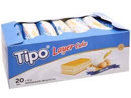 Bánh Bông Lan Cuộn Kem Sữa 180G - Tipo
