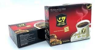 Cafe hòa tan đen G7 hộp 50x2g