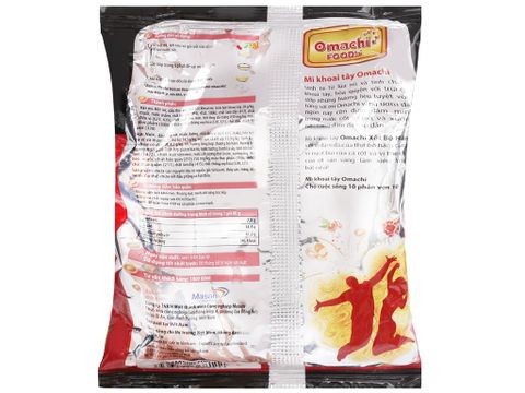 Mì khoai tây Omachi xốt bò hầm gói 80g