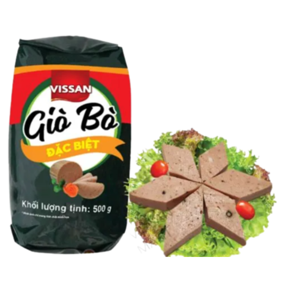  Giò bò Vissan 500g 