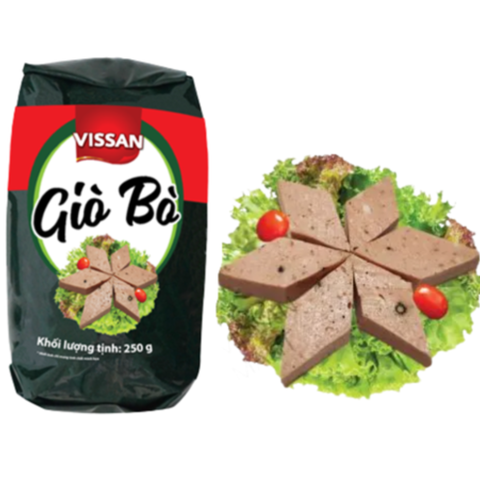 Giò bò Vissan 250g