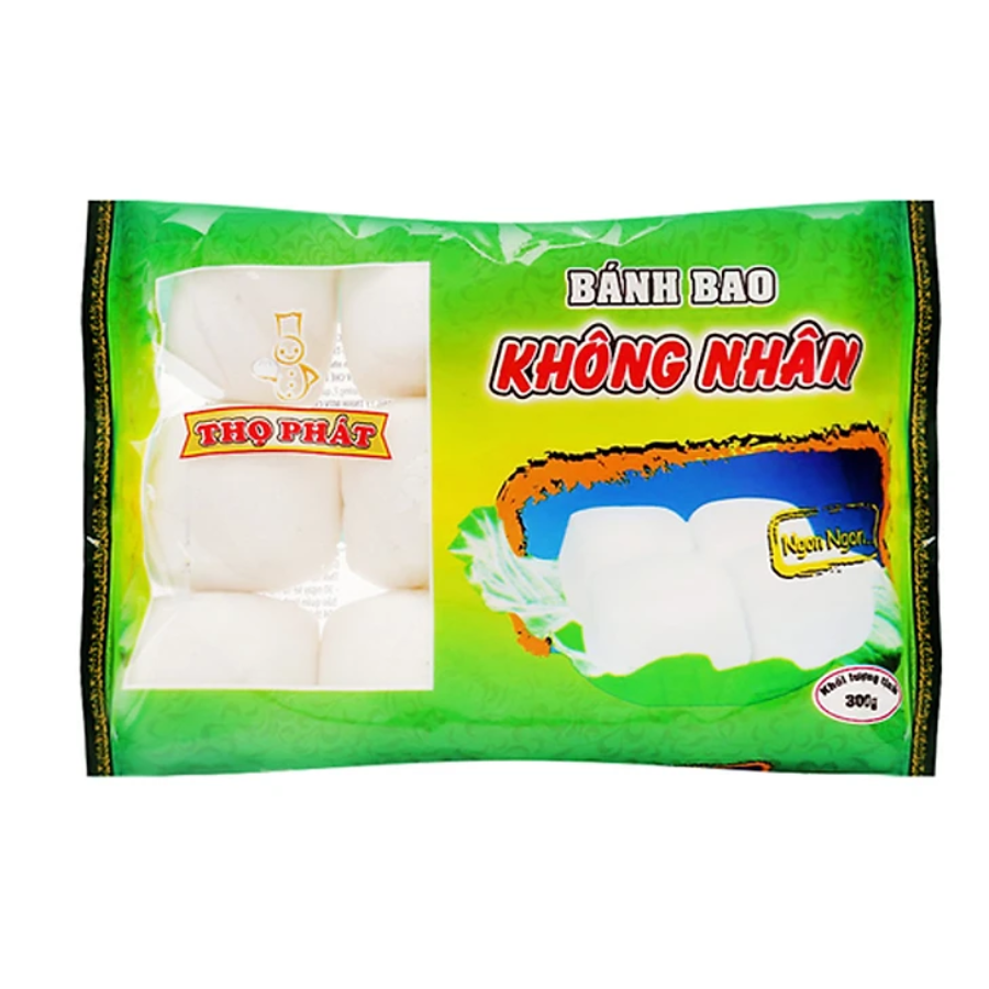  Bánh bao không nhân 12 cái Thọ Phát 300g 