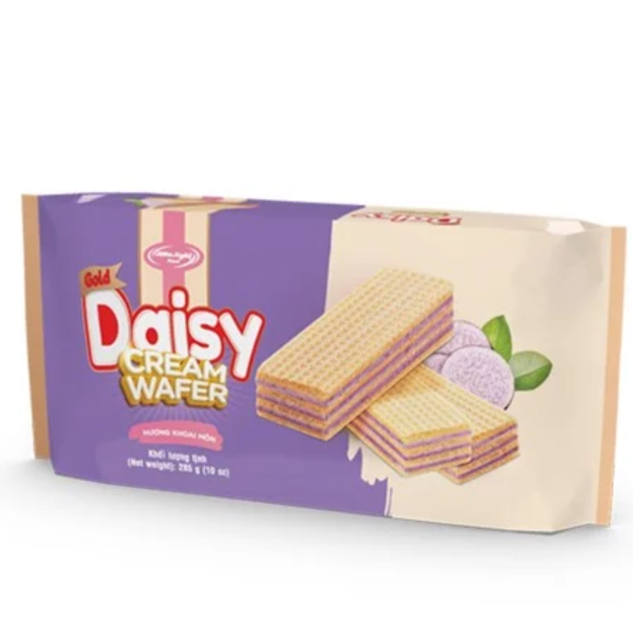  Gold Daisy bánh kem xốp vị khoai môn 285g 