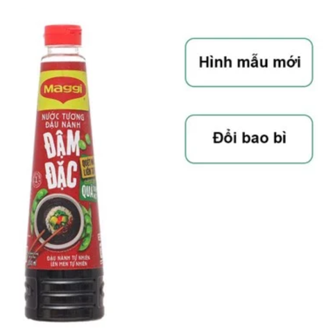 Nước tương đậu nành đậm đặc Maggi chai 300ml