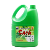  Nước rửa chén Sạch trà xanh 4kg 