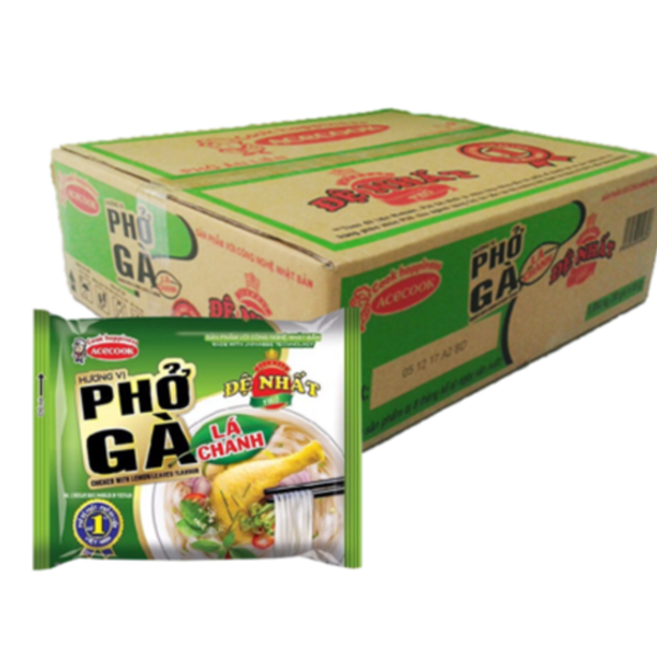 Phở Đệ nhất - Gà lá chanh thùng 30 gói NGỪNG BÁN