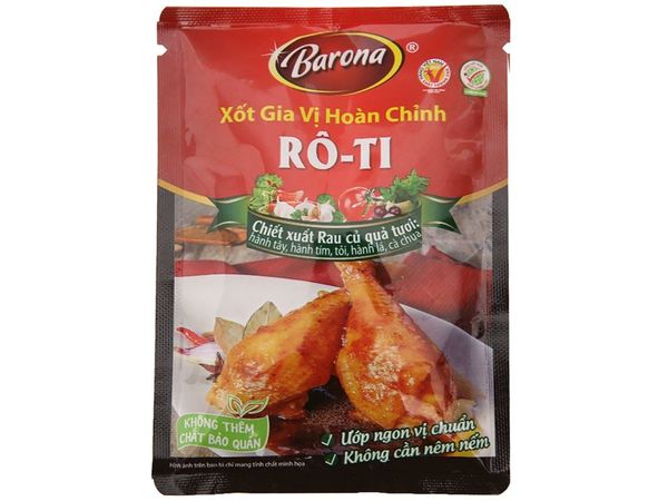 Gia vị rô-ti Barona gói 80g