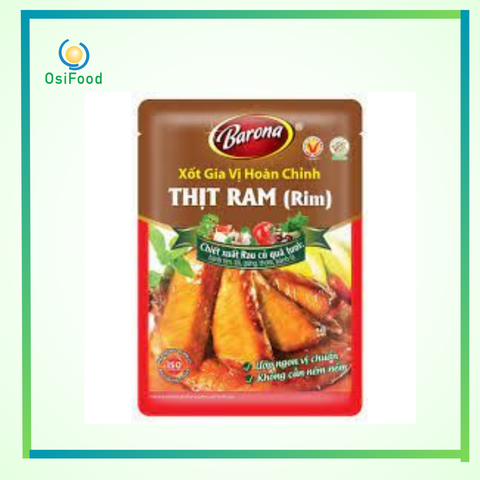 Xốt Gia Vị Hoàn Chỉnh Barona – Thịt Ram 80G