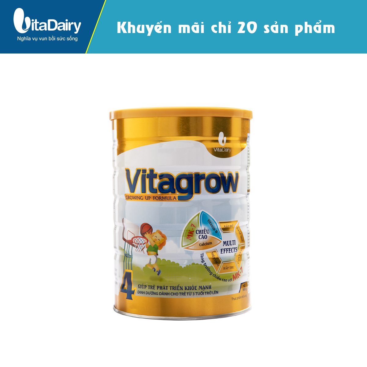  Vita Grow 4 MK7 900g - S 