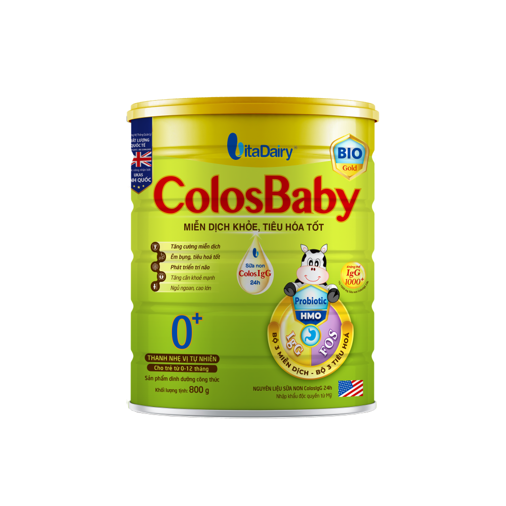  Colosbaby Bio Gold 0 + 800g - S 