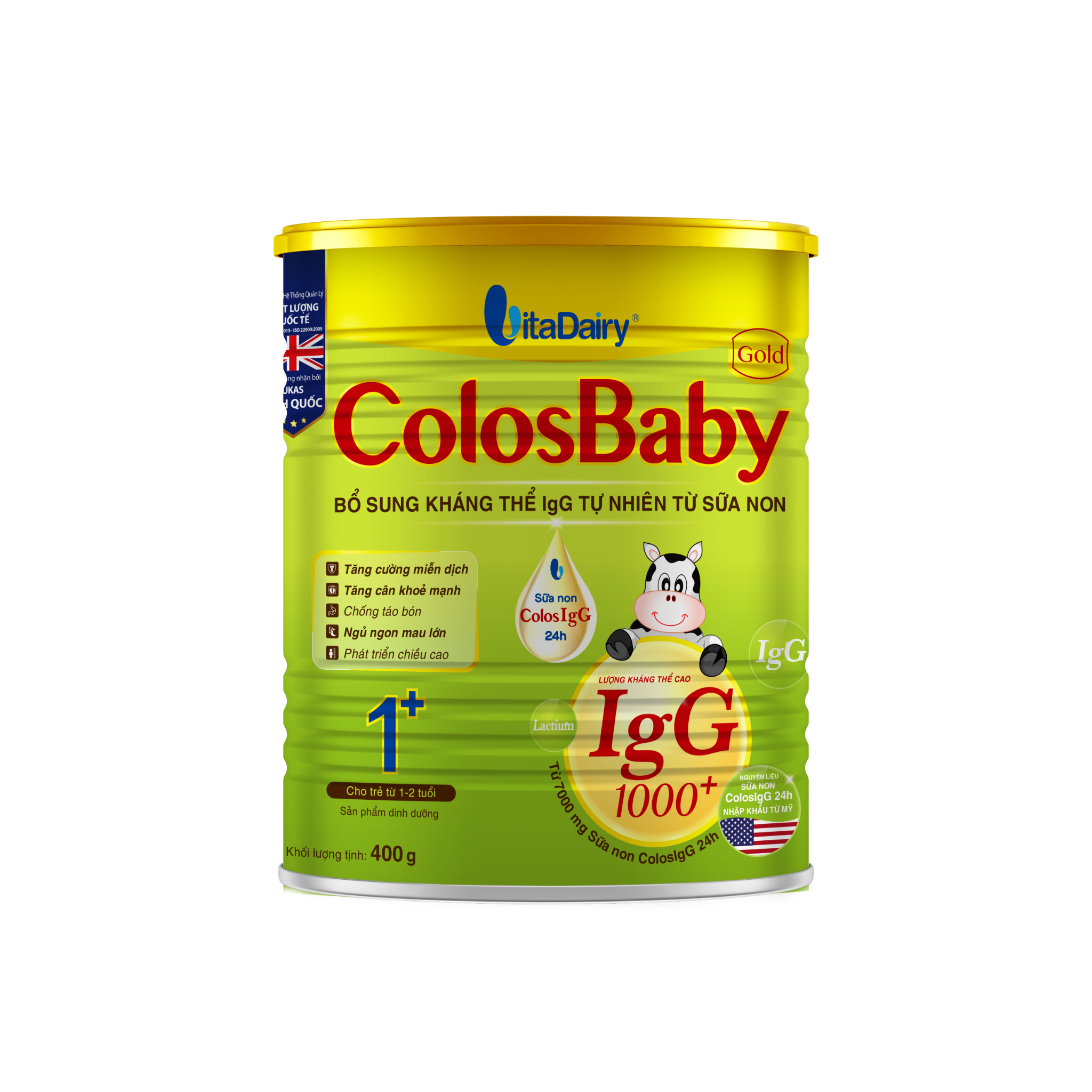  COLOSBABY GOLD 1+ 400g - S 