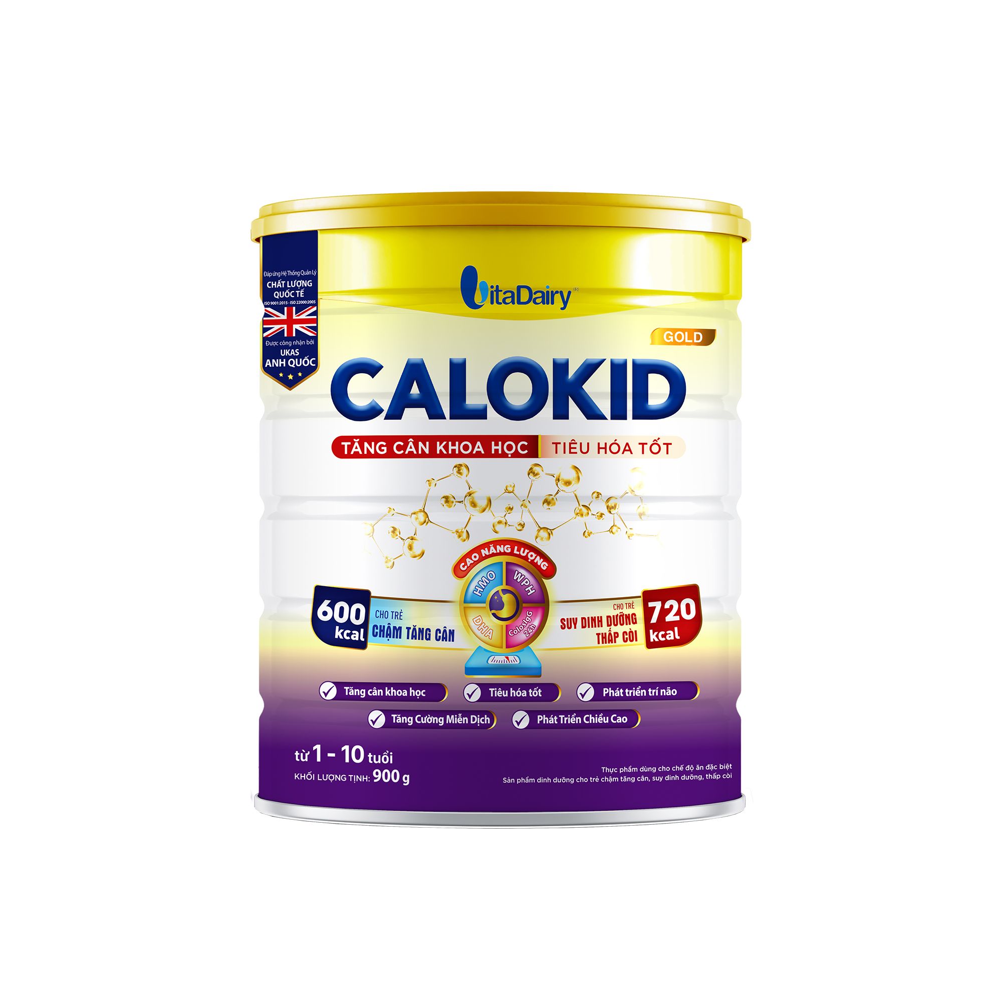  Calokid Gold 900g 