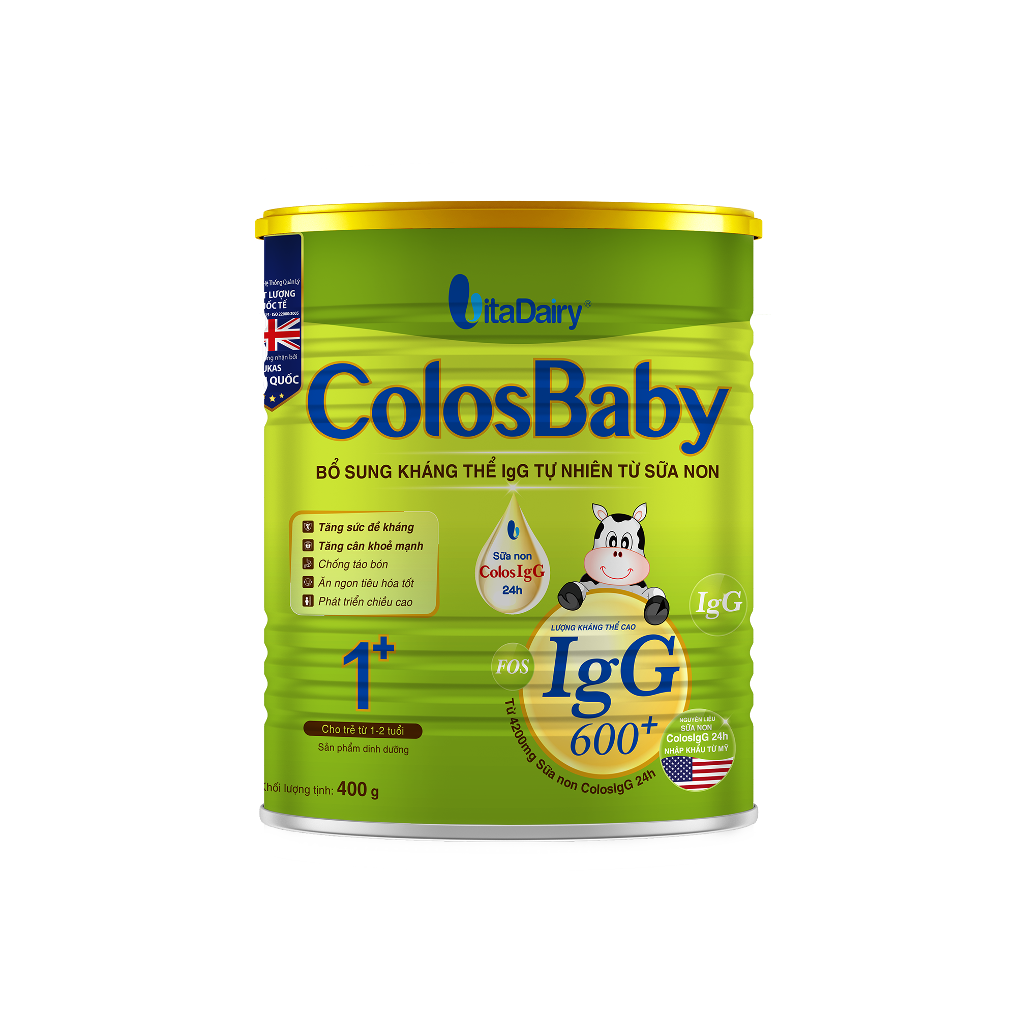  COLOSBABY 600 IgG 1+ 400G - S 