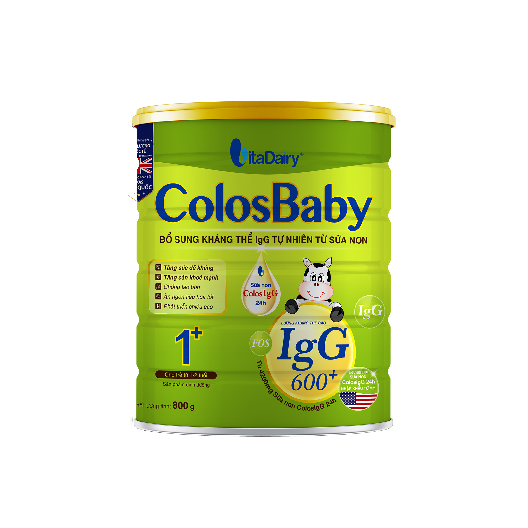  COLOSBABY 600 IgG 1+ 800G - S 