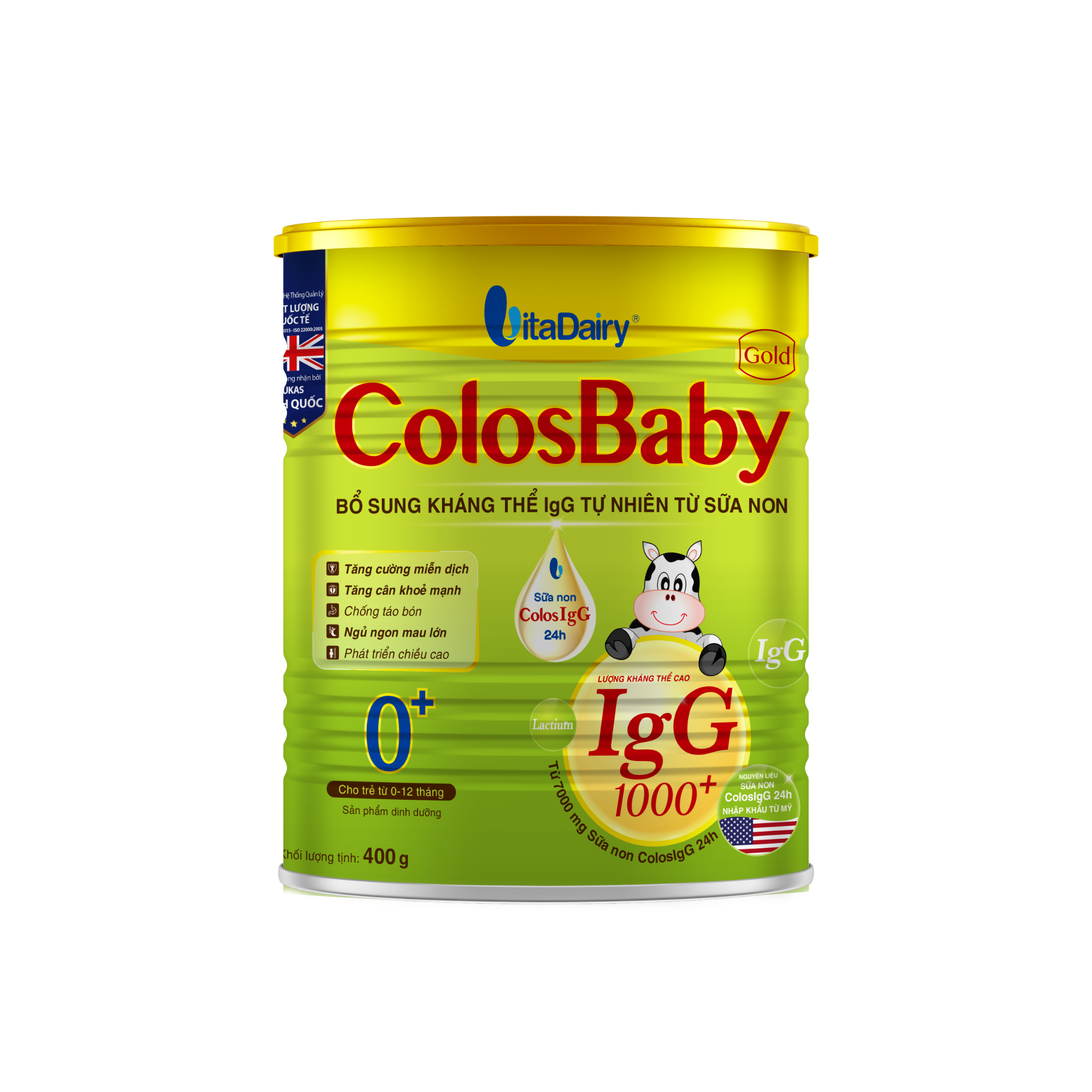  COLOSBABY GOLD 0+ 400G - S 