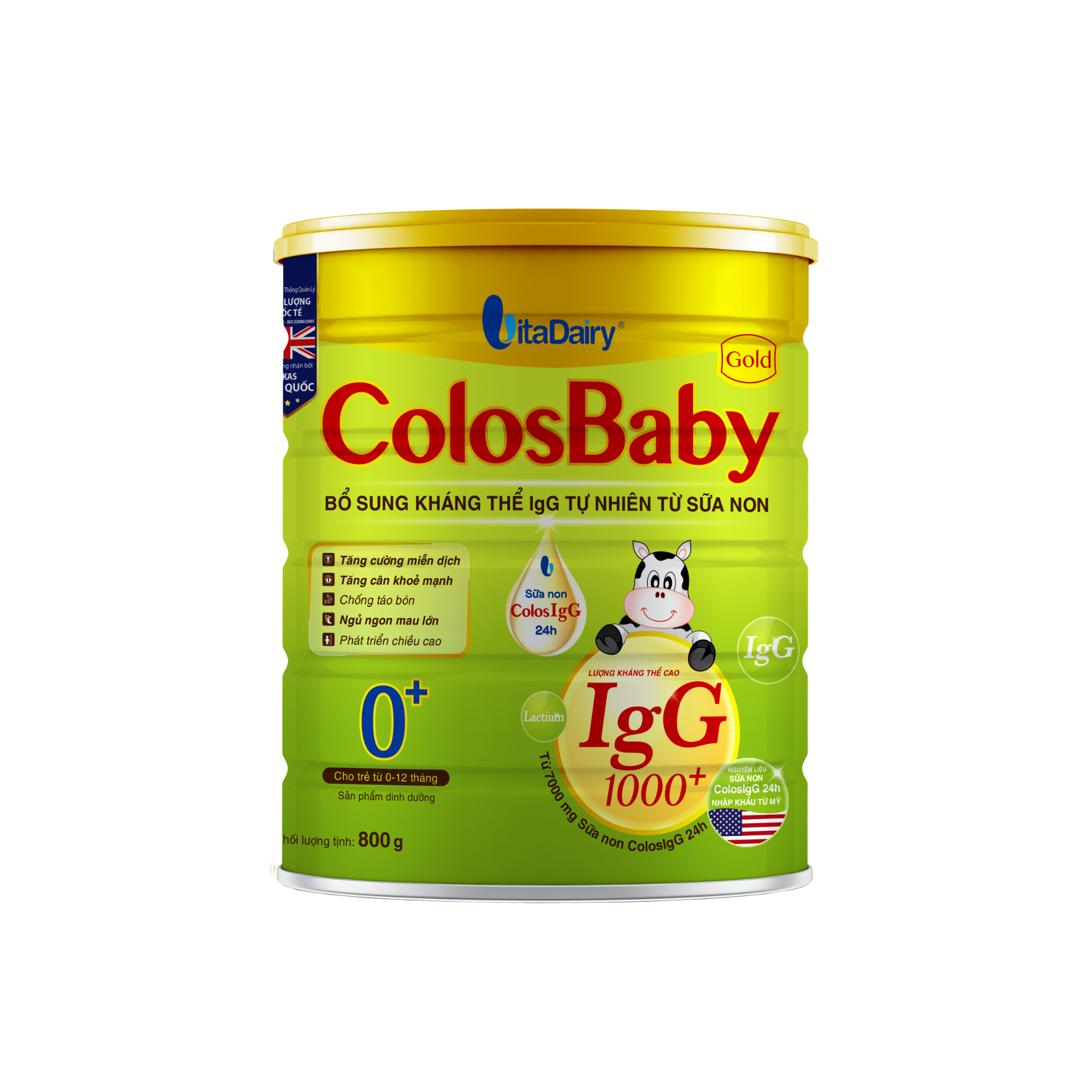  COLOSBABY GOLD 0+ 800G - S 