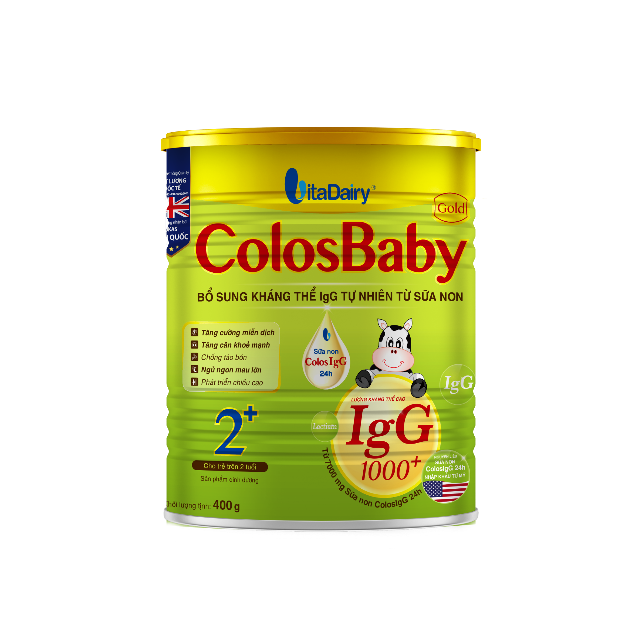  COLOSBABY GOLD 2+ 400G - S 