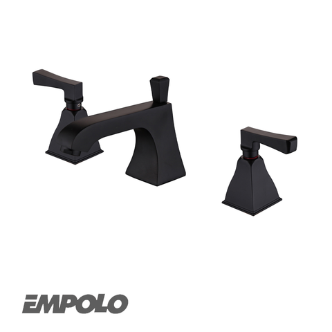 09 123B (3 LỖ) VÒI LAVABO ĐEN