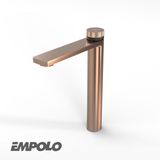 15 1102BRG VÒI LAVABO NÓNG LẠNH MÀU VÀNG XƯỚC