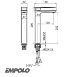 60 1102GM VÒI LAVABO