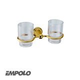 91605b KỆ LY ĐÔI MÀU VÀNG