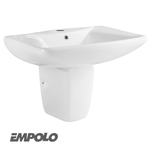 EB 635W Chậu lavabo treo tưởng chân lửng