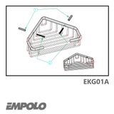 EKG01A KỆ GÓC SUS304