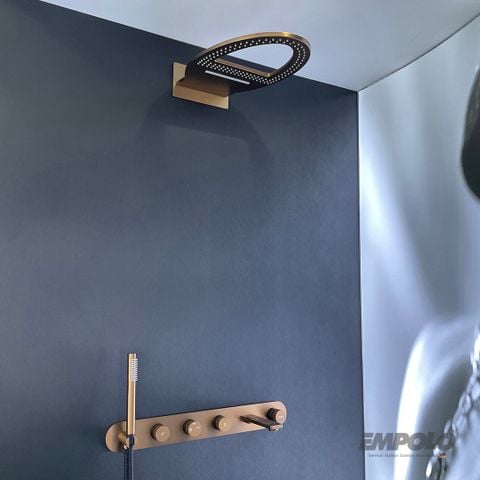 01 4705BCG SEN TẮM ÂM TƯỜNG NÓNG LẠNH MẠ MÀU