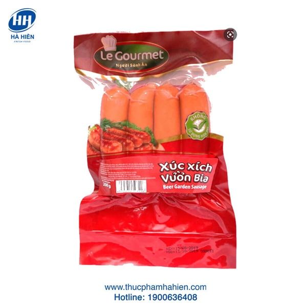  XÚC XÍCH VƯỜN BIA ( LE GOURMET ) 200G 