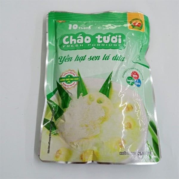  CHÁO TƯƠI HẠT SEN LÁ DỨA 