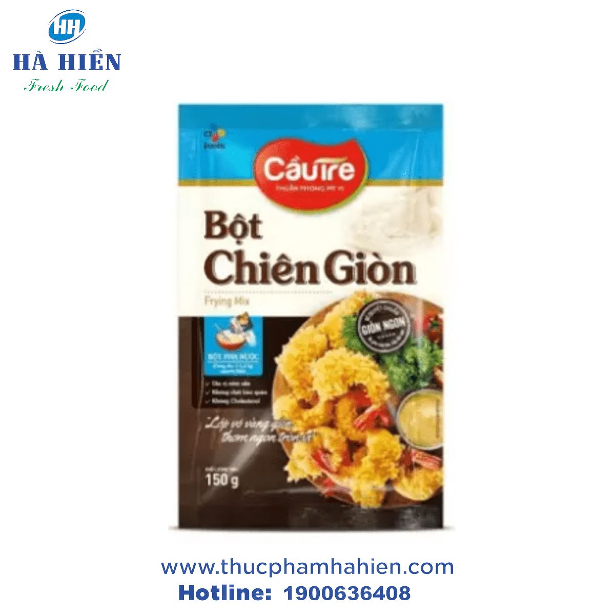  BỘT CHIÊN GIÒN CẦU TRE 150G 