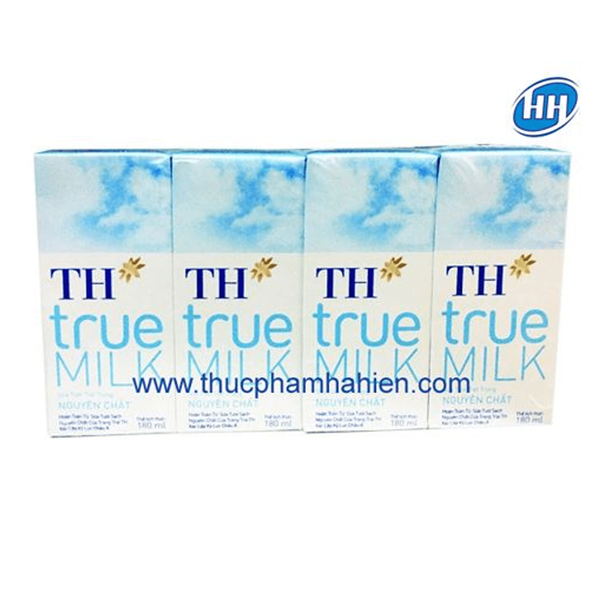  SỮA TH NGUYÊN CHẤT 180ML 