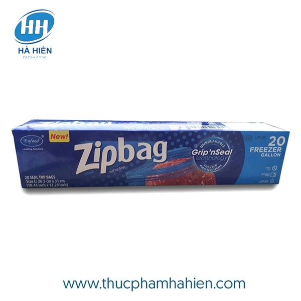  TÚI ZIPPER ZIPBAG - SIZE L 