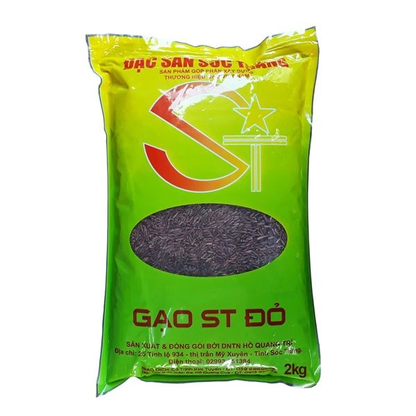  GẠO LỨT ST ĐỎ BAO 2KG 