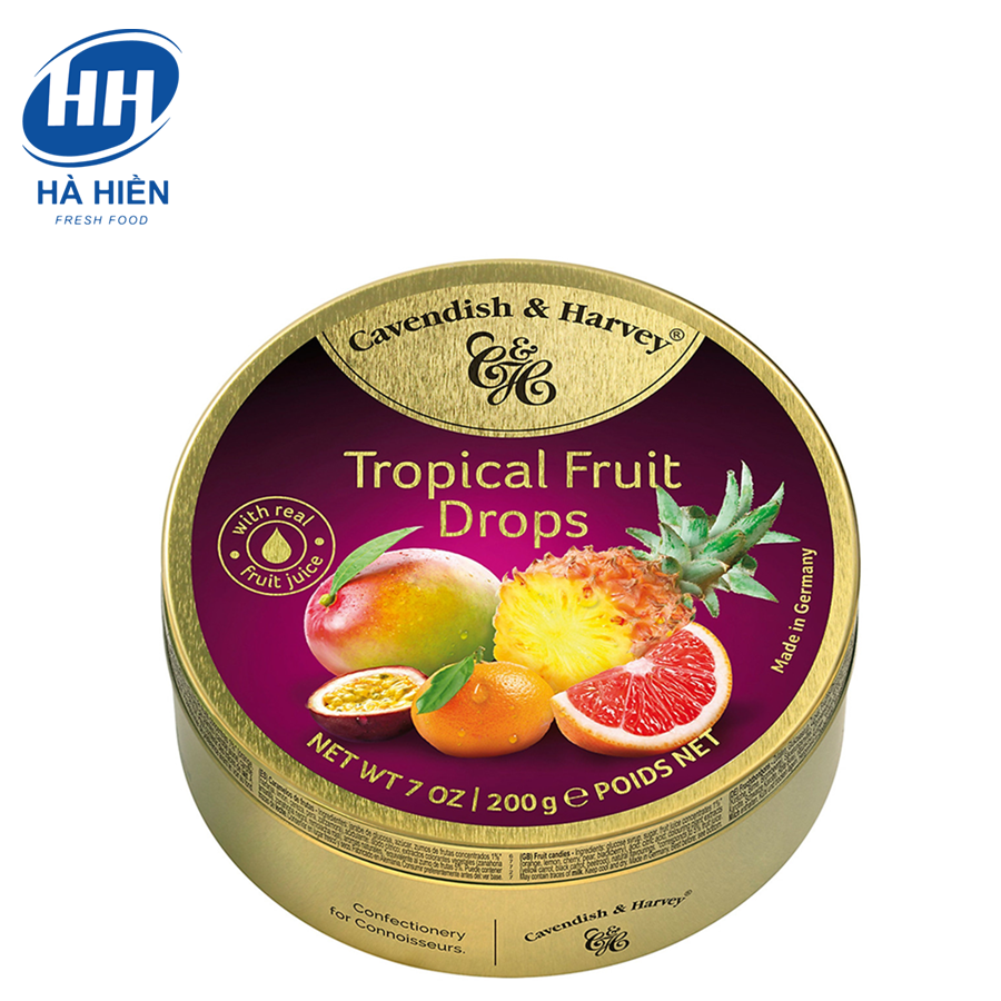  KẸO C&H TROPICAL FRUIT 200G 