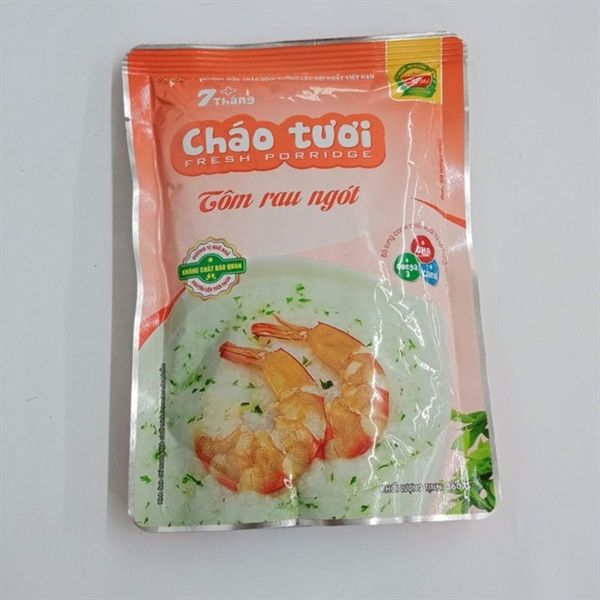  CHÁO TƯƠI TÔM RAU NGÓT 