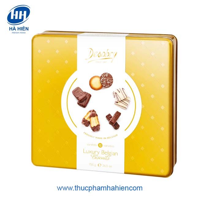  BÁNH QUY SOCOLA DESOBRY LUXURY BELGIAN 200G 