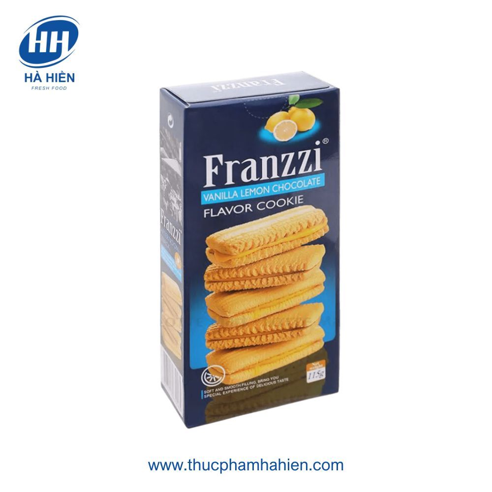  BÁNH QUY VỊ SOCOLA CHANH VANI FRANZZI 115G 
