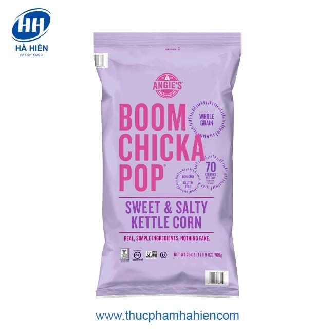  BẮP RANG BƠ TÍM BOOM CHICKA POP - MỸ 709G 