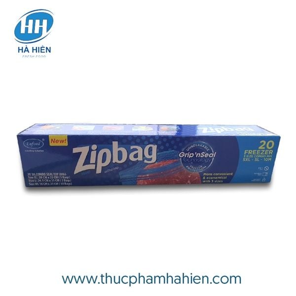  COMBO TÚI ZIPPER ZIPBAG NHIỀU SIZE 