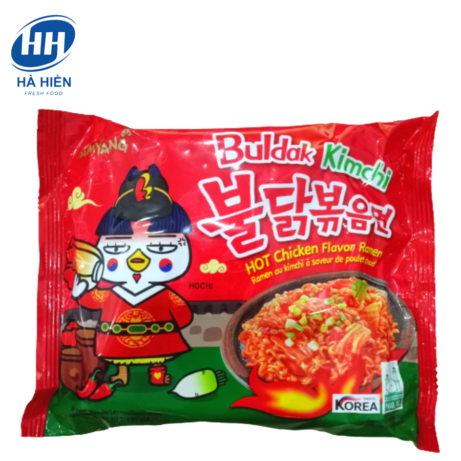  MÌ KHÔ GÀ CAY KIM CHI SAMYANG 135G 