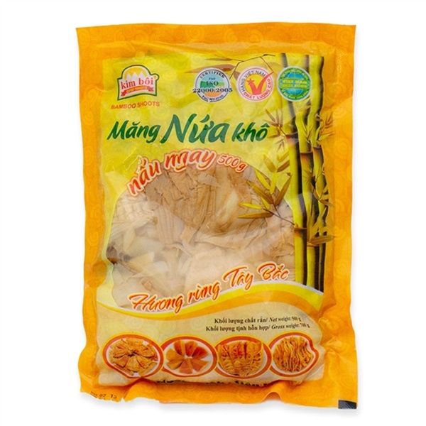  MĂNG NỨA KHÔ NẤU NGAY KIM BÔI 500G 