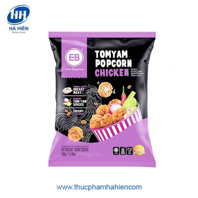  GÀ POPCORN VỊ TOM YUM 380GR 