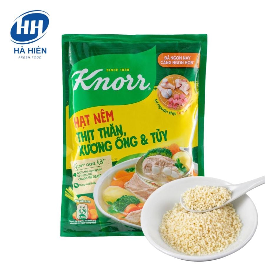  HẠT NÊM KNORR THỊT THĂN XƯƠNG ỐNG TỦY 170G 