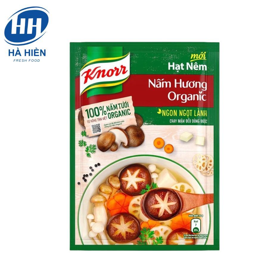  HẠT NÊM NẤM HƯƠNG ORGANIC KNORR 170G 