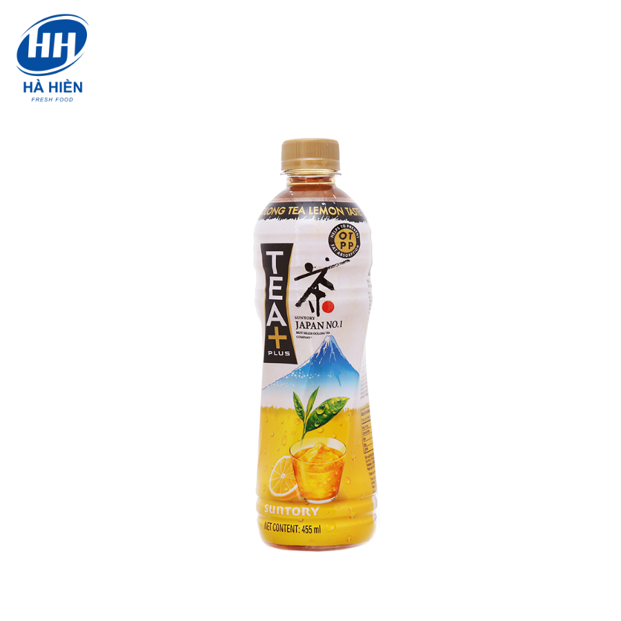  TRÀ Ô LONG VỊ CHANH TEA+ PLUS 455ML 