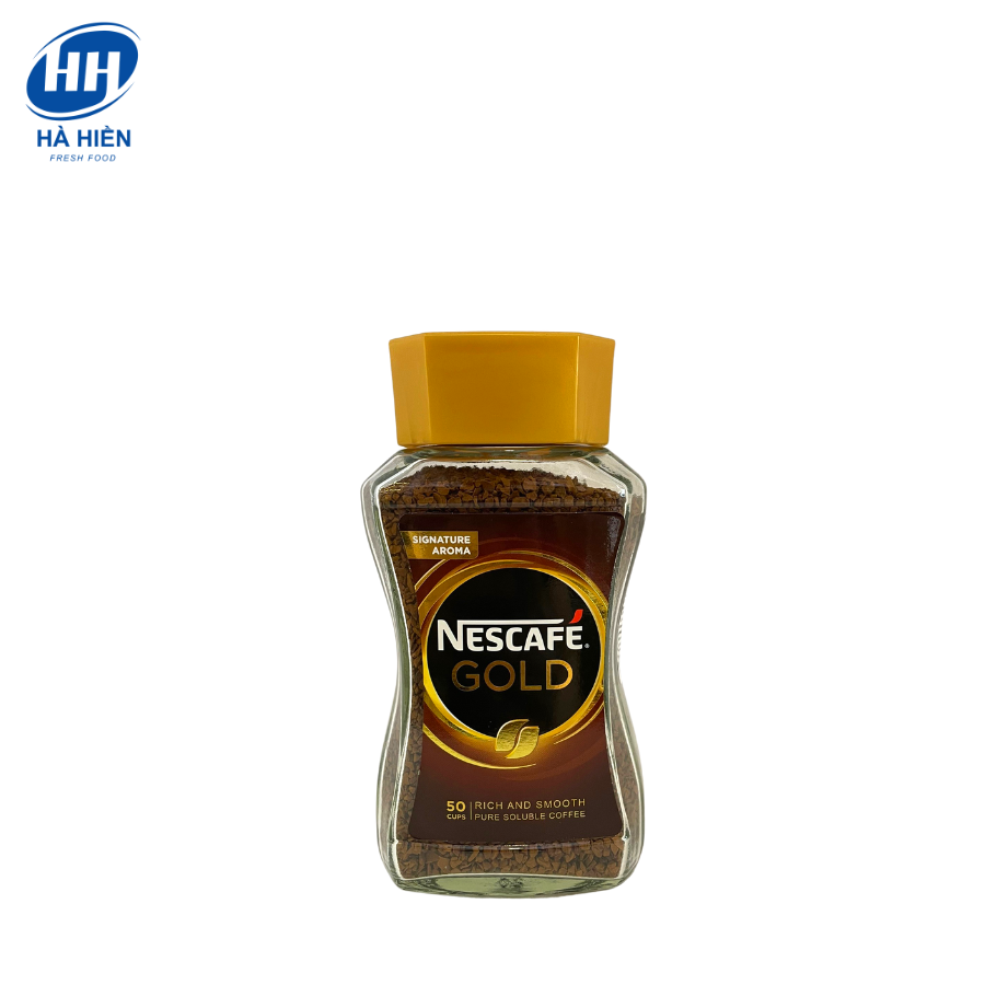  CÀ PHÊ HÒA TAN NGUYÊN CHẤT NESCAFE GOLD 100G 